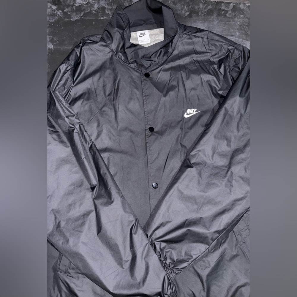 Nike Men's Charcoal Windbreaker Jacket
